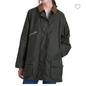 Barbour x Alexa Chung Edith Jacket - Green - UK 12/US 8